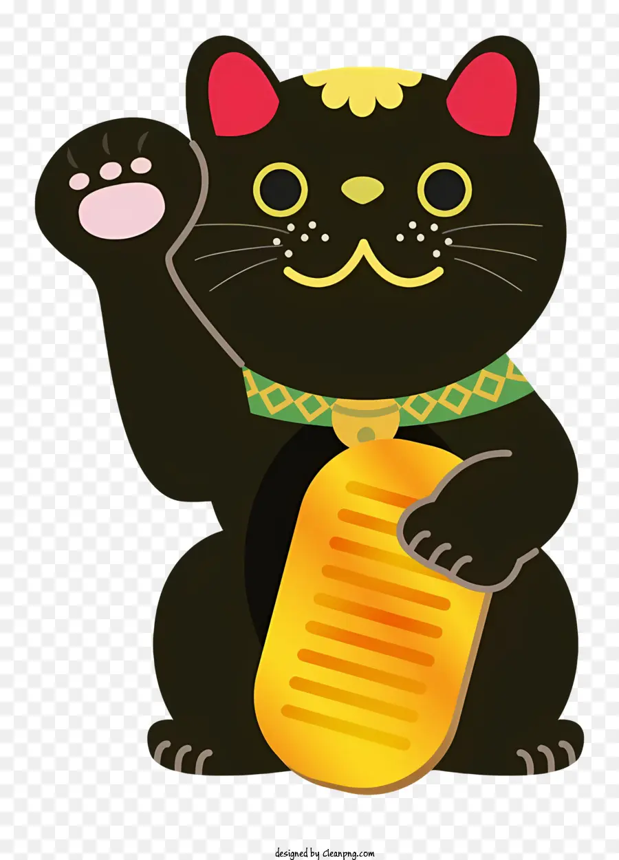 Gato Negro，Vestimenta China PNG
