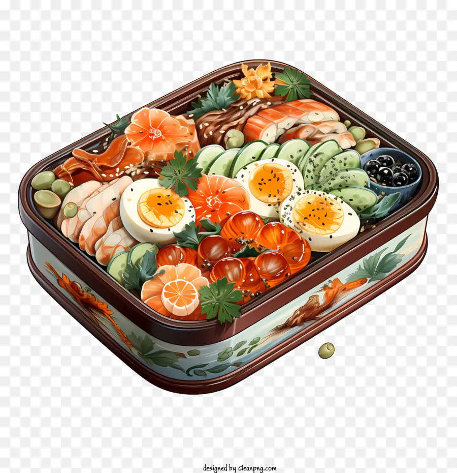 Caja Bento，Almuerzo PNG