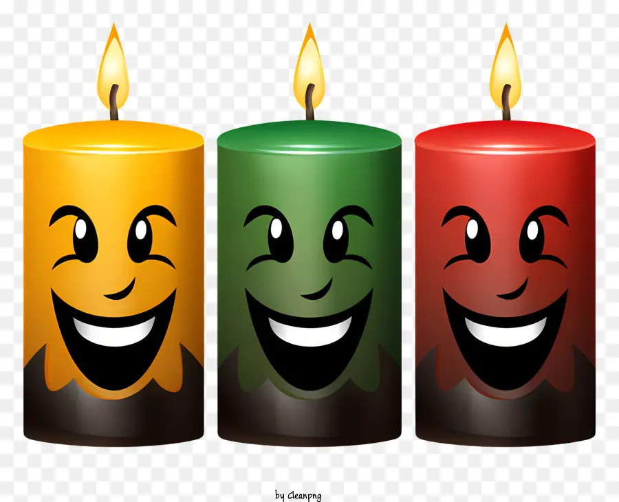 Emoji，Velas De Kwanzaa PNG