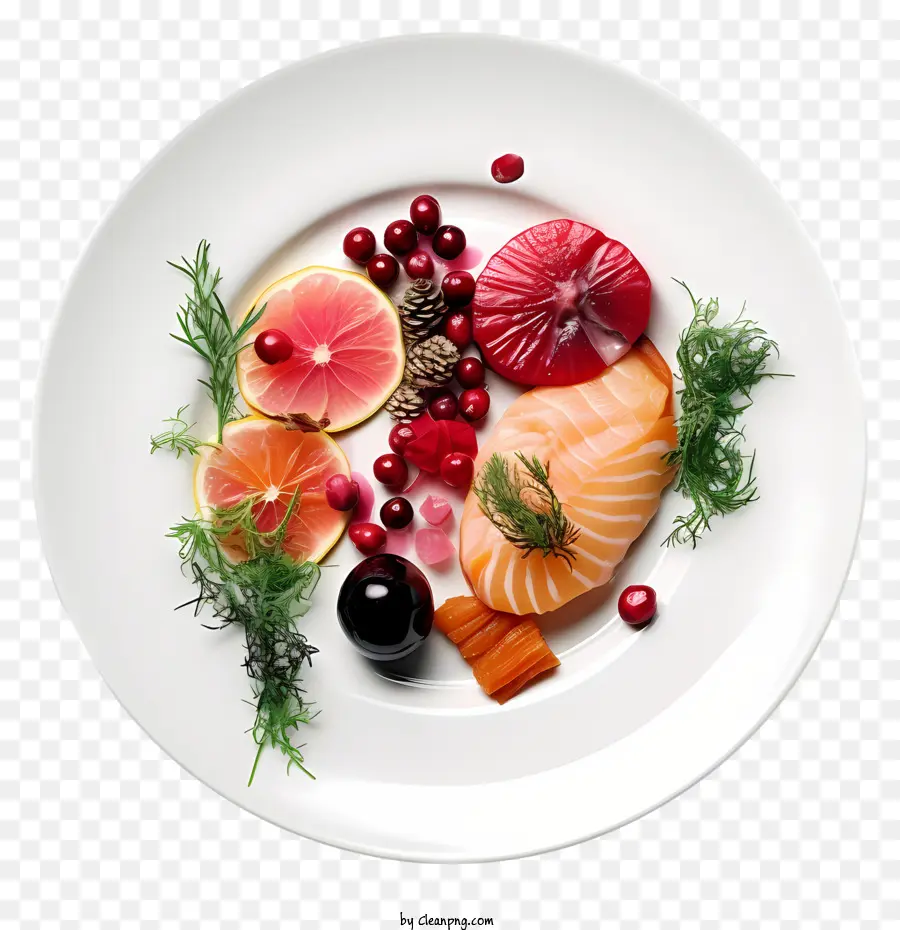 Plato De Navidad，Alimentos Saludables PNG