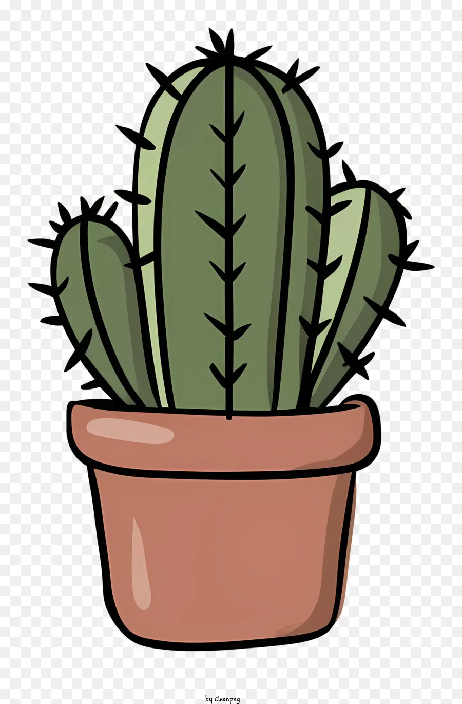 La Historieta，Macetas De Cactus PNG