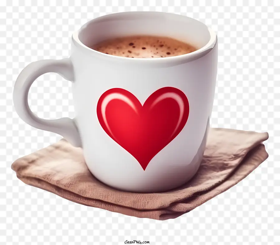 Emoji Del Café Del Día De San Valentín，Heartshaped Café PNG