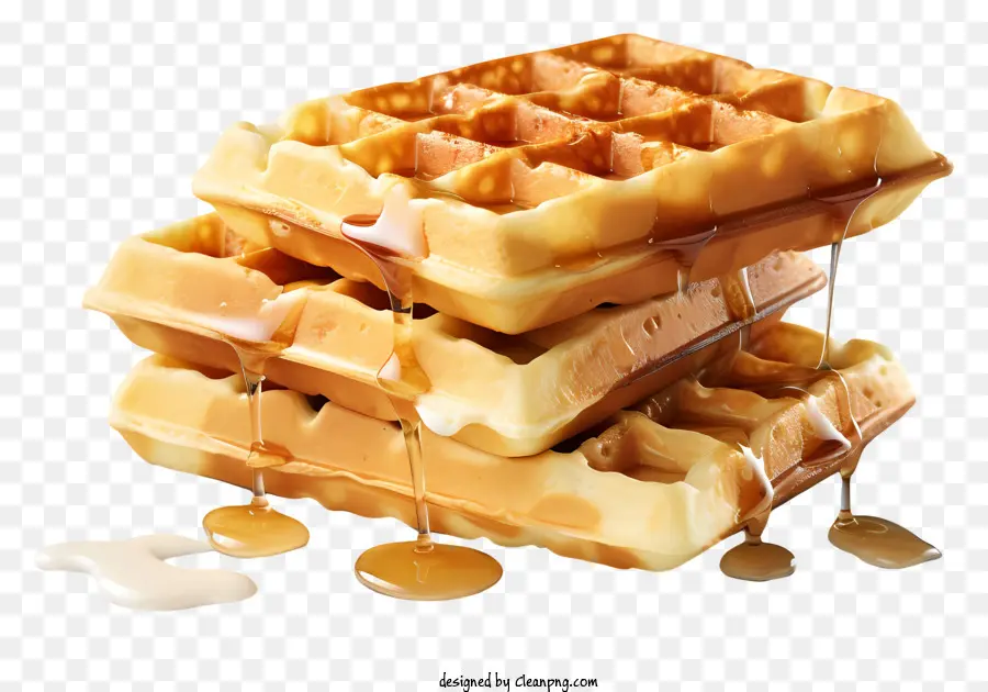 Waffles，La Navidad PNG