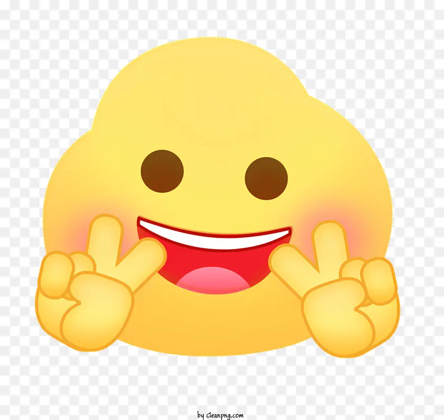 Emoticono，Signo De La Paz PNG