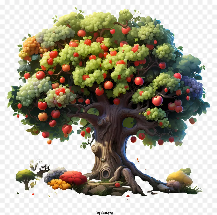 árbol De La Fruta，árbol De Manzana PNG