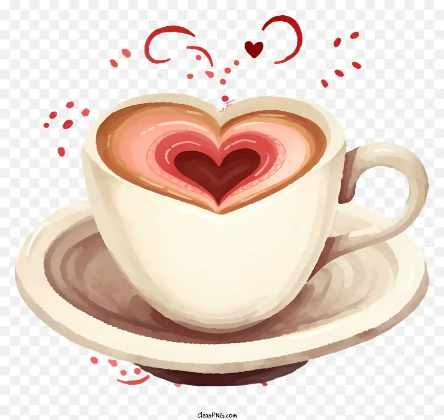 Cafe De San Valentin，Taza De Cafe PNG