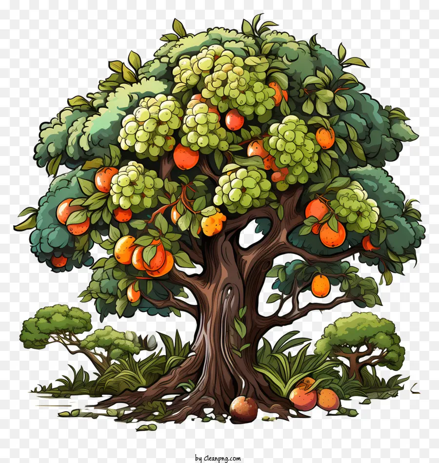 árbol De La Fruta，Árbol PNG