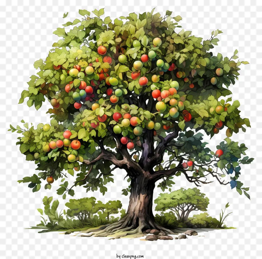 árbol De La Fruta，árbol De Manzana PNG