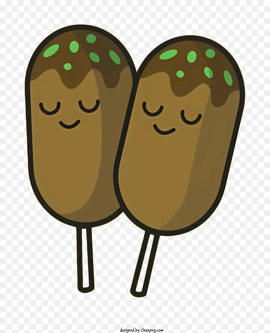 Comida De Corea，Paletas De Chocolate PNG