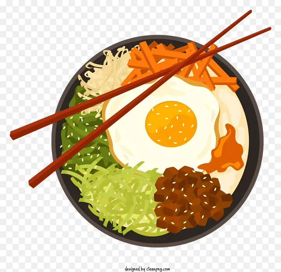 Comida Tailandesa，Bibimbap PNG