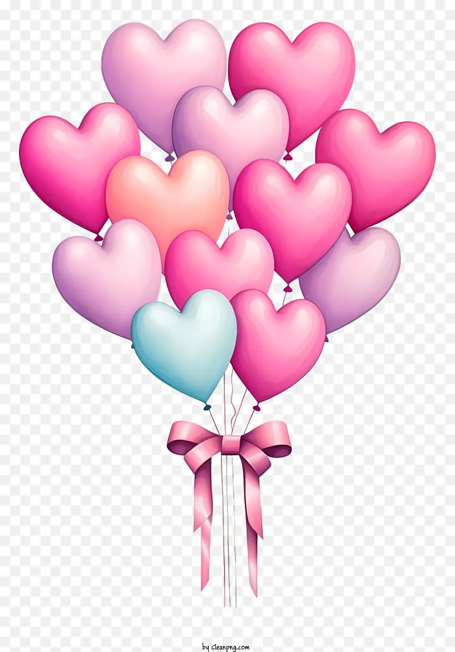 Globo De Regalo De Valentine Pastel，Globos PNG