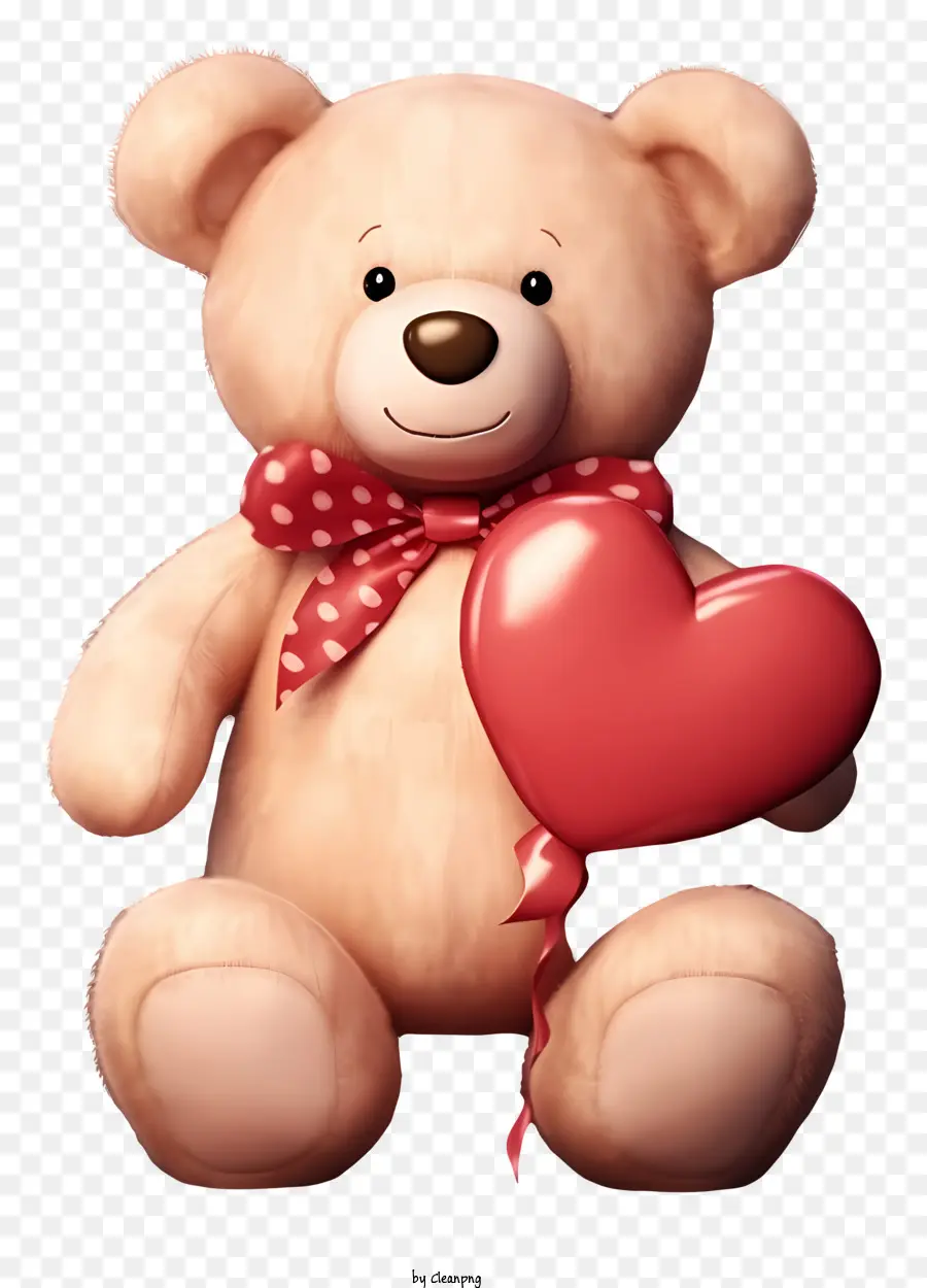 Valentine Teddybear Realista，Osito De Peluche PNG