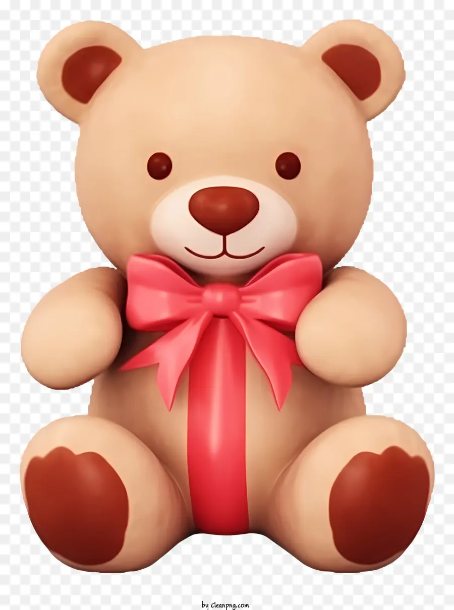 Oso De Peluche De San Valentín 3d Realista，Osito De Peluche PNG