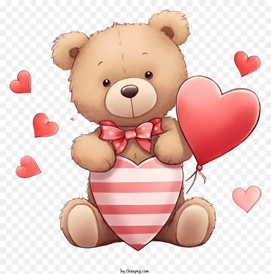 Oso De Peluche Plano De San Valentín，Oso De Peluche PNG