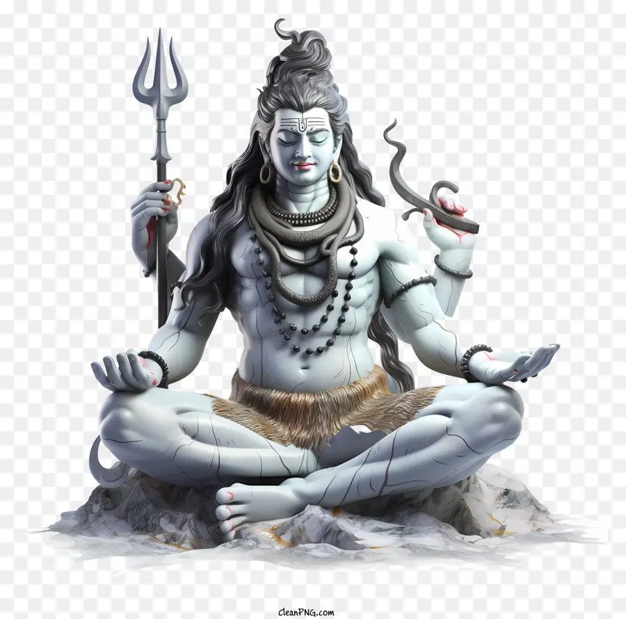 Maha Shivaratri，Estatua De Shivá PNG