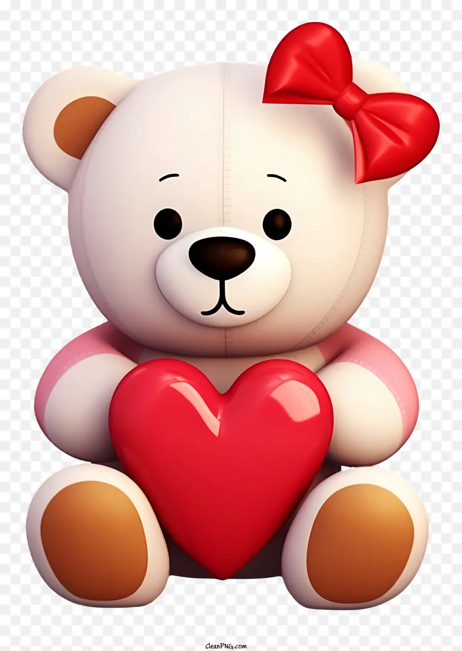 Valentine Teddy Bear Emoji，Oso Peluche PNG