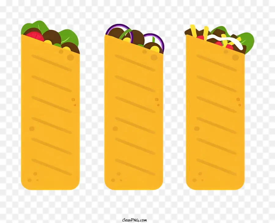 Tacos，Envolturas PNG