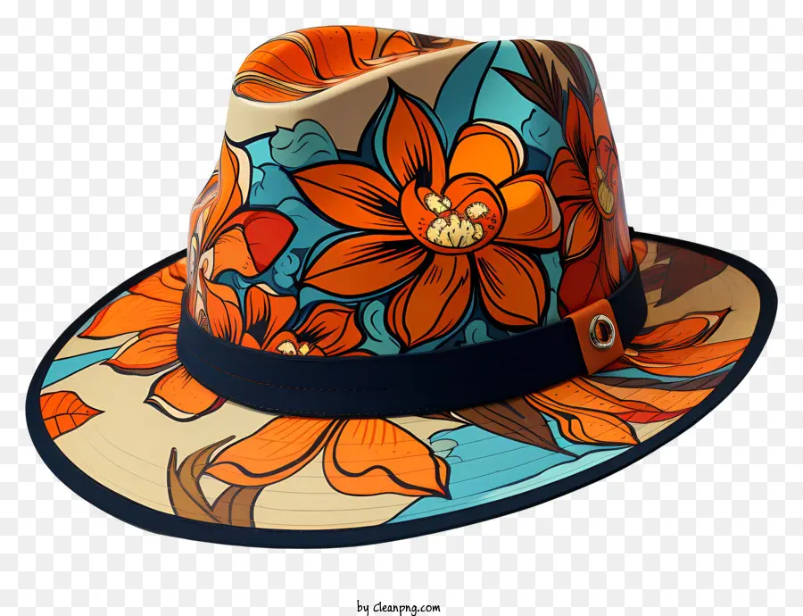 Sombrero，Sombrero De Color Naranja PNG