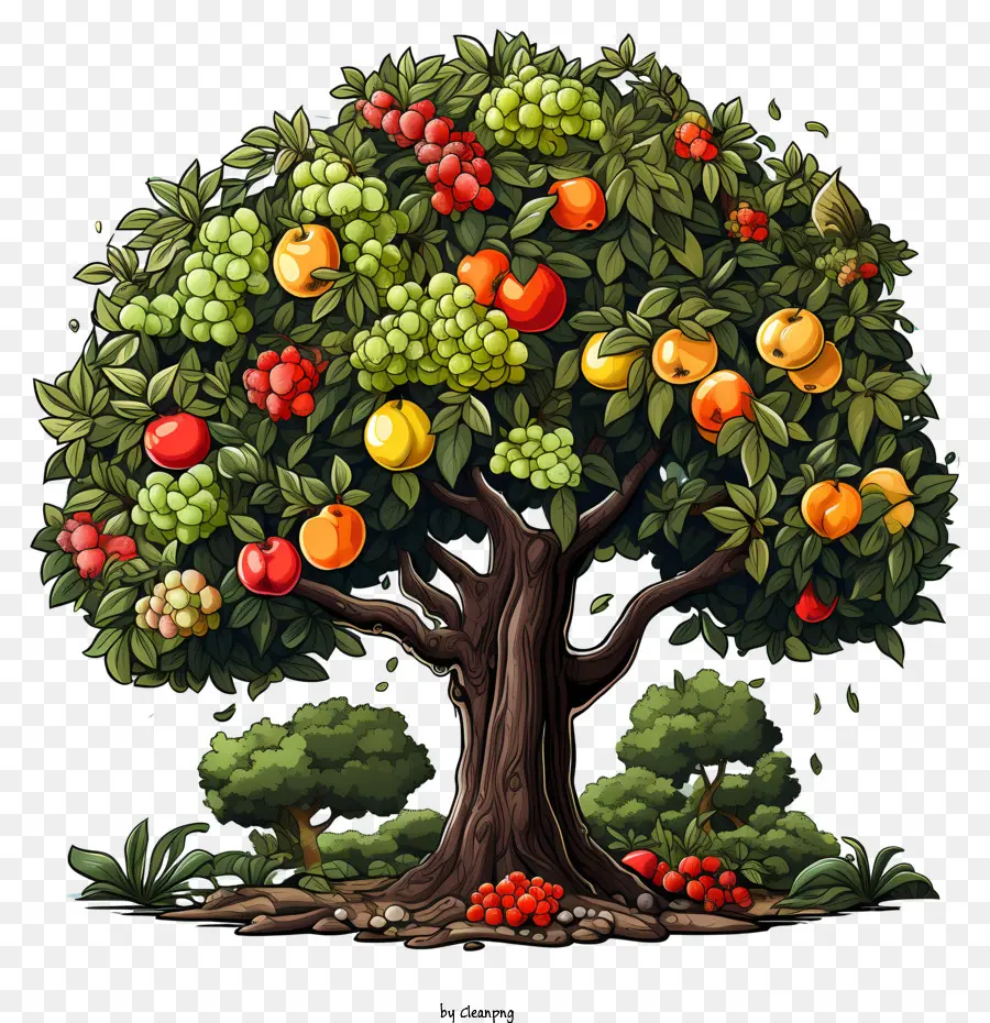 árbol De La Fruta，árbol De Manzana PNG