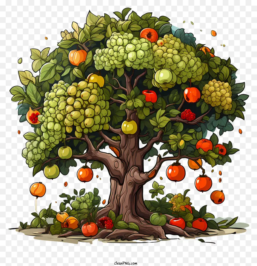 árbol Frutal，Frutas PNG