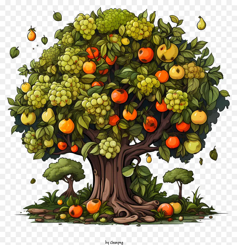 árbol De La Fruta，árbol Con Fruta PNG