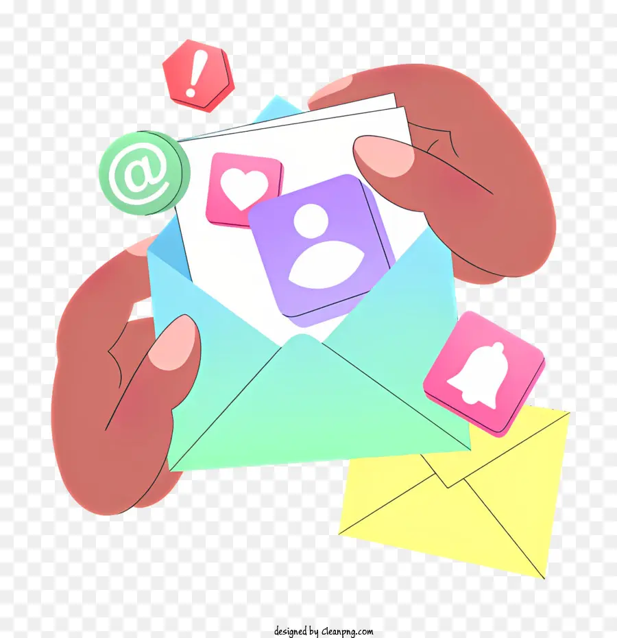 Iconos De Correo Electrónico，Envolvente PNG