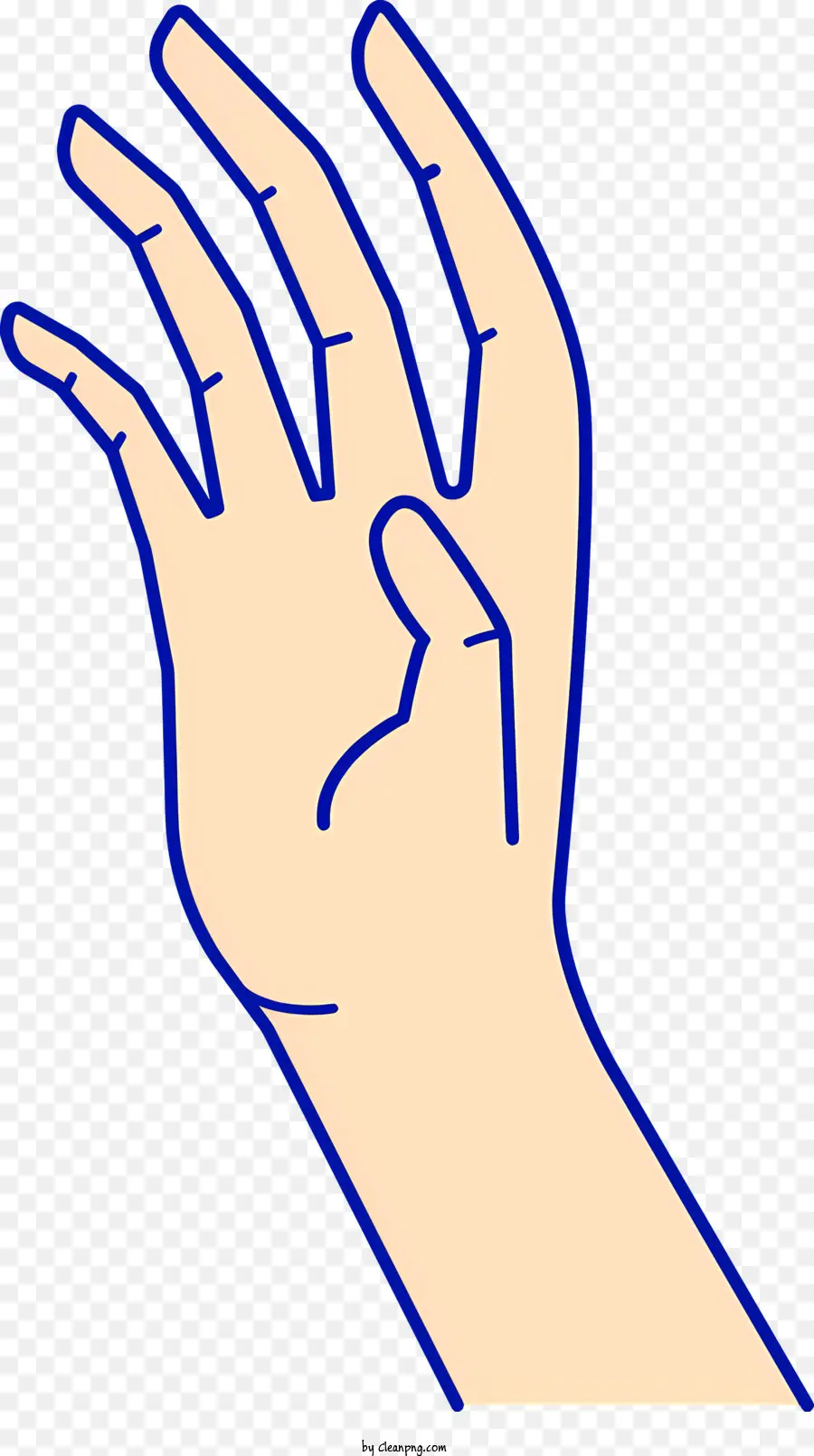 El Gesto Con La Mano，Dedo Extendido PNG