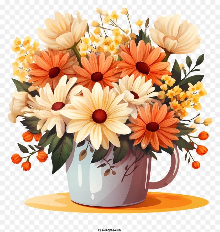 Flores De Cafe，Ramo De Flores PNG