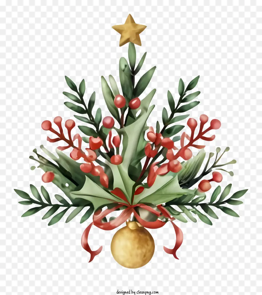 Dibujos Animados，Árbol De Navidad PNG