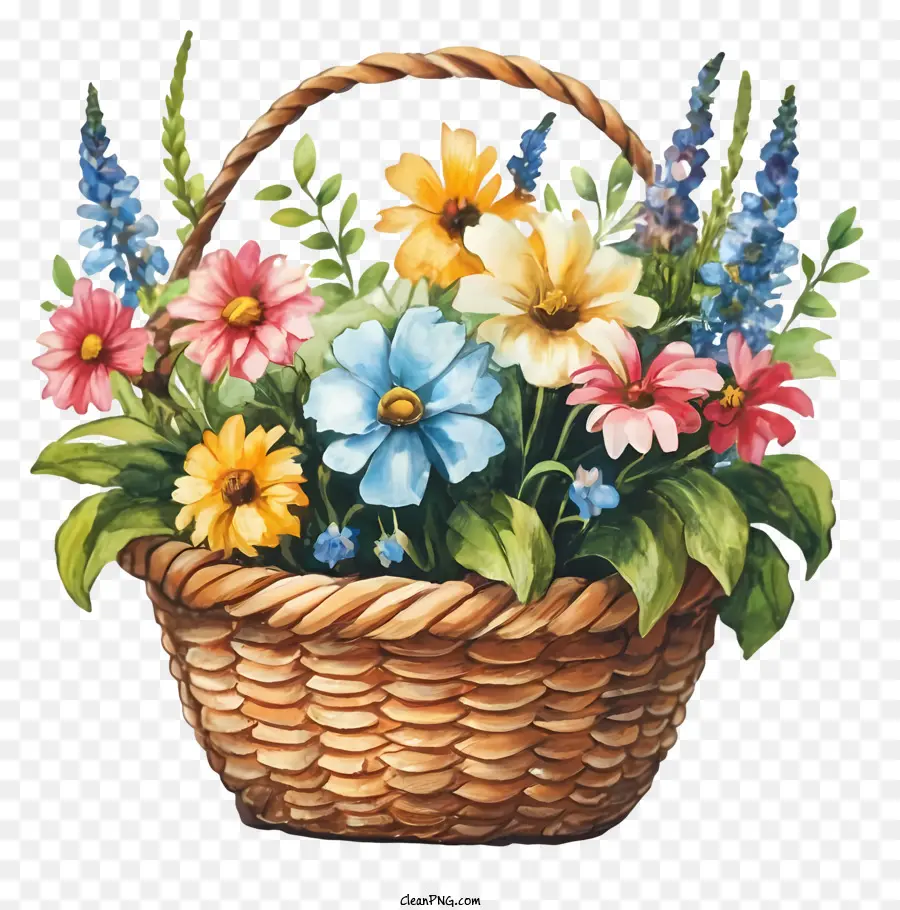 La Historieta，Wicker Basket PNG