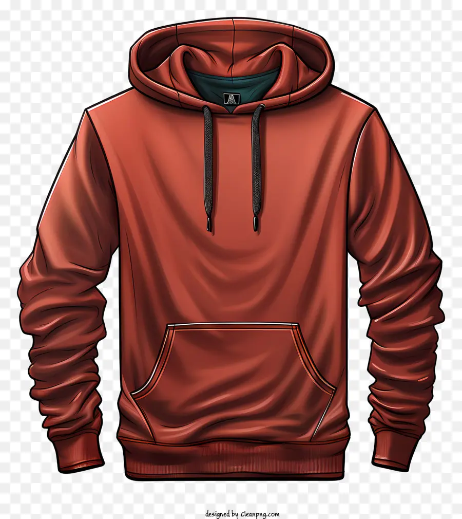 Sudadera Con Capucha，Sudadera Con Capucha Rojo PNG