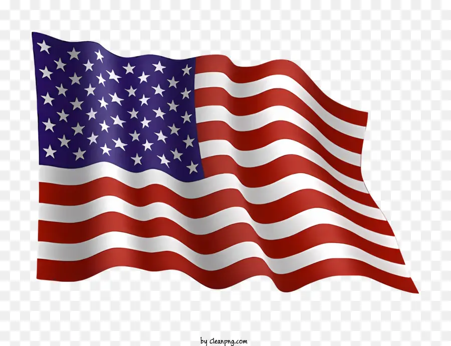 Bandera Americana，Bandera De Los Estados Unidos PNG