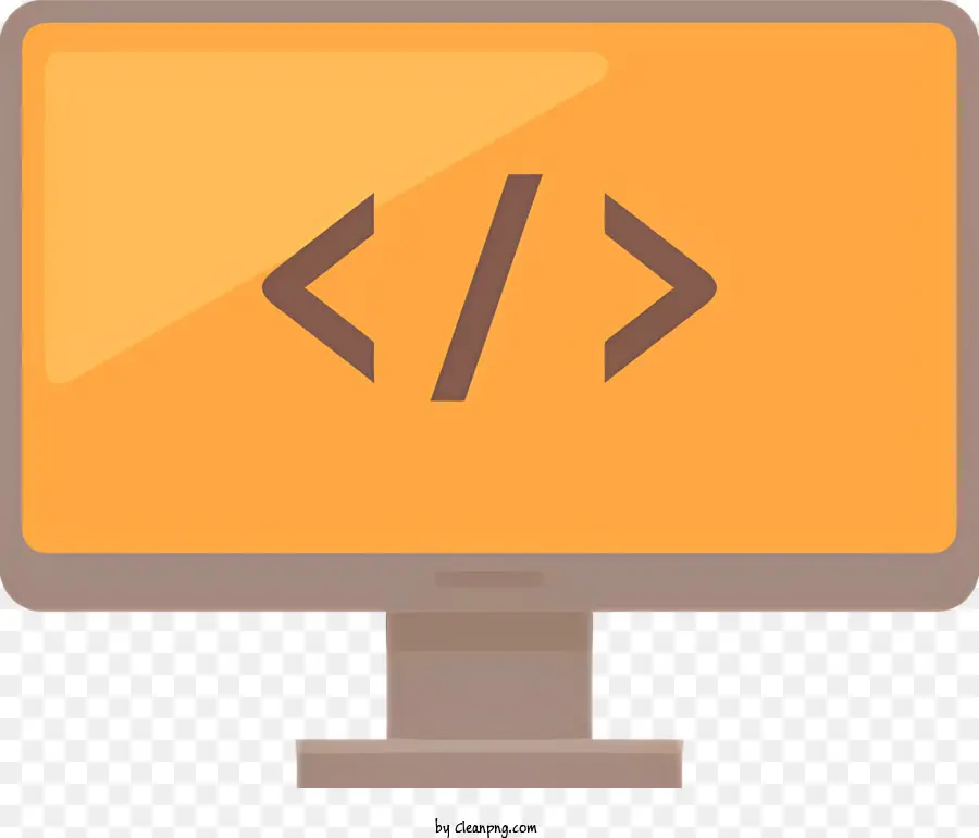 Lenguaje De Programación，La Pantalla De La Computadora PNG