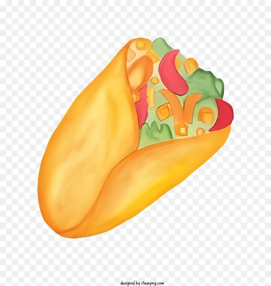 Taco，Colorido PNG