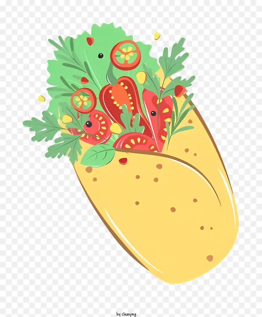 Taco，Tortilla PNG