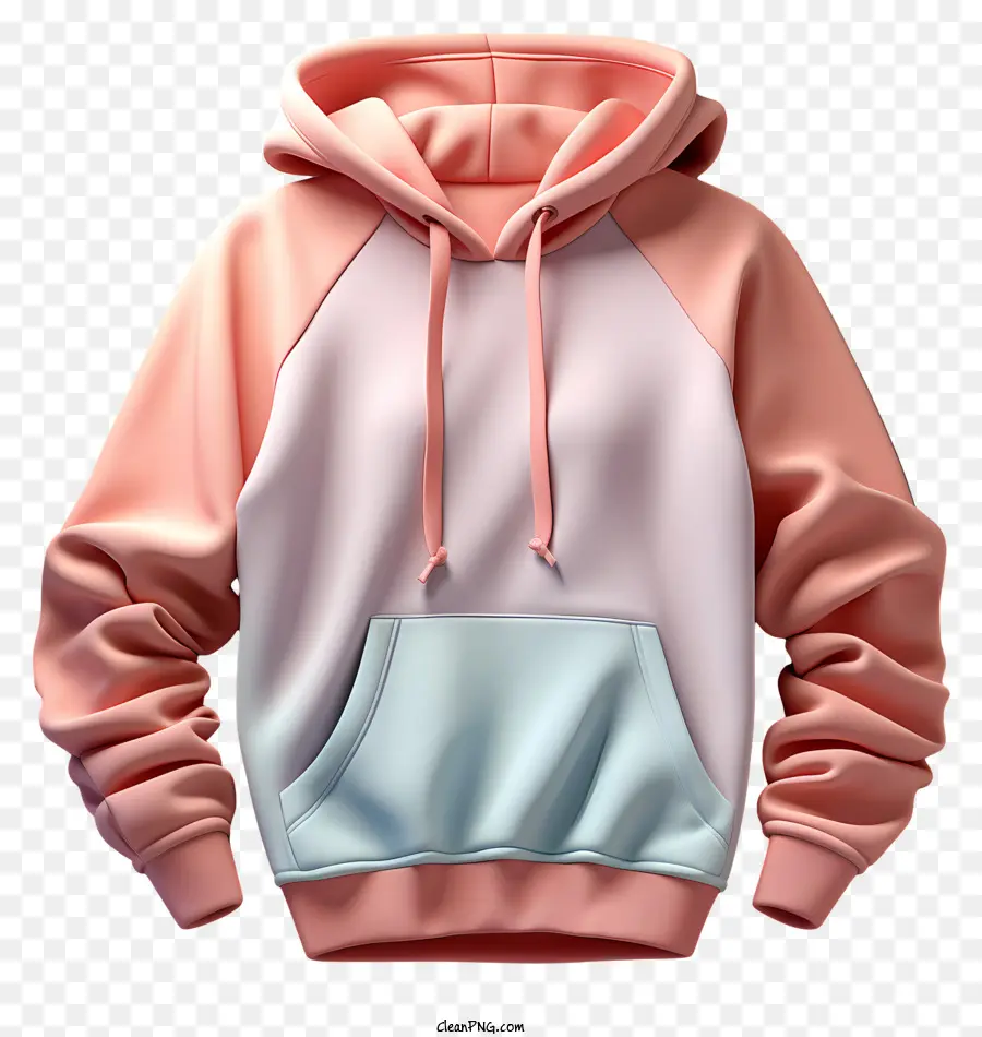 Sudadera Con Capucha，Sudadera Con Capucha Rosa PNG