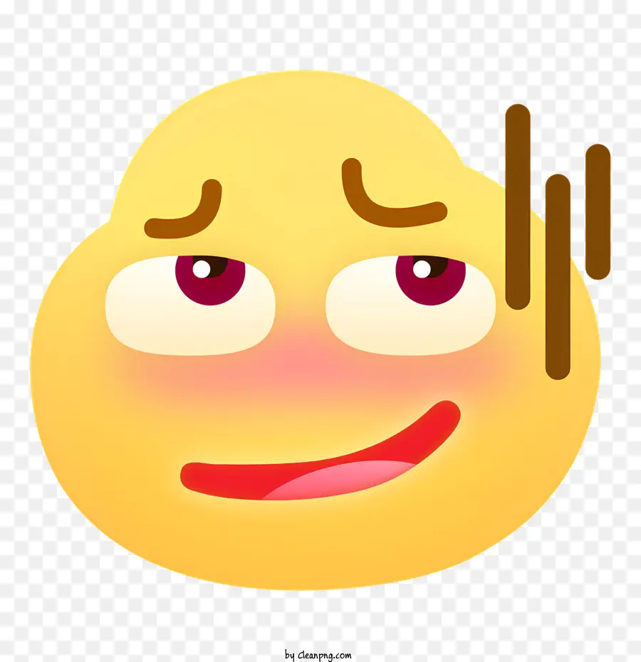 Emoticón Sorprendido，Cara Sonriente Emoji PNG