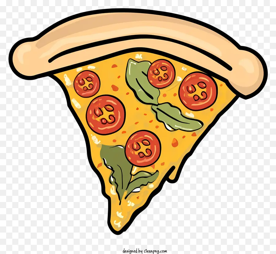 La Historieta，De Dibujos Animados De La Pizza PNG