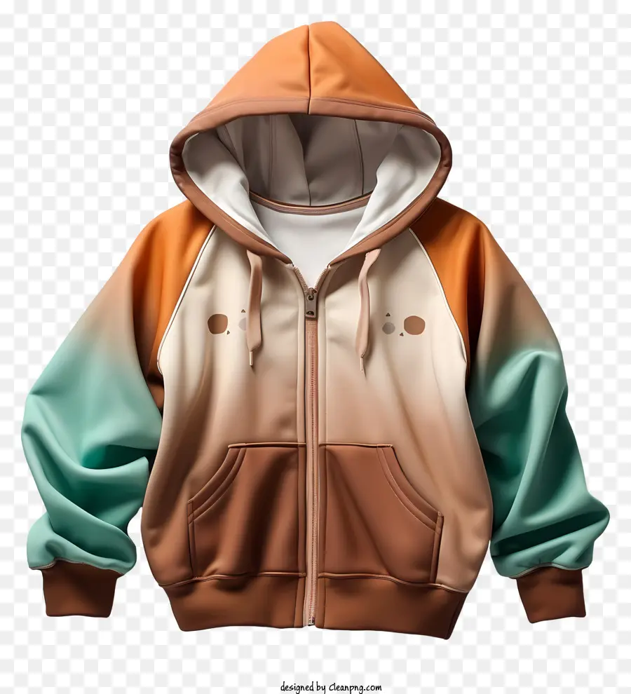 Sudadera Con Capucha，De Arena Blanca PNG