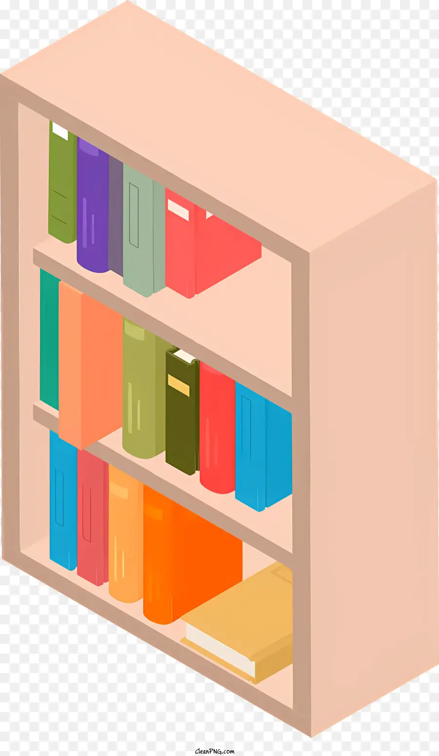 Estantería，Libros PNG