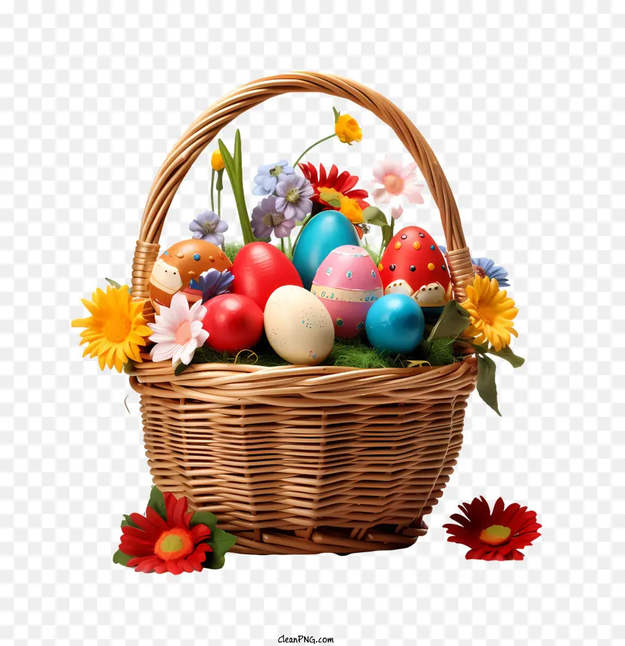 Canasta De Pascua，Cesta De Pascua PNG