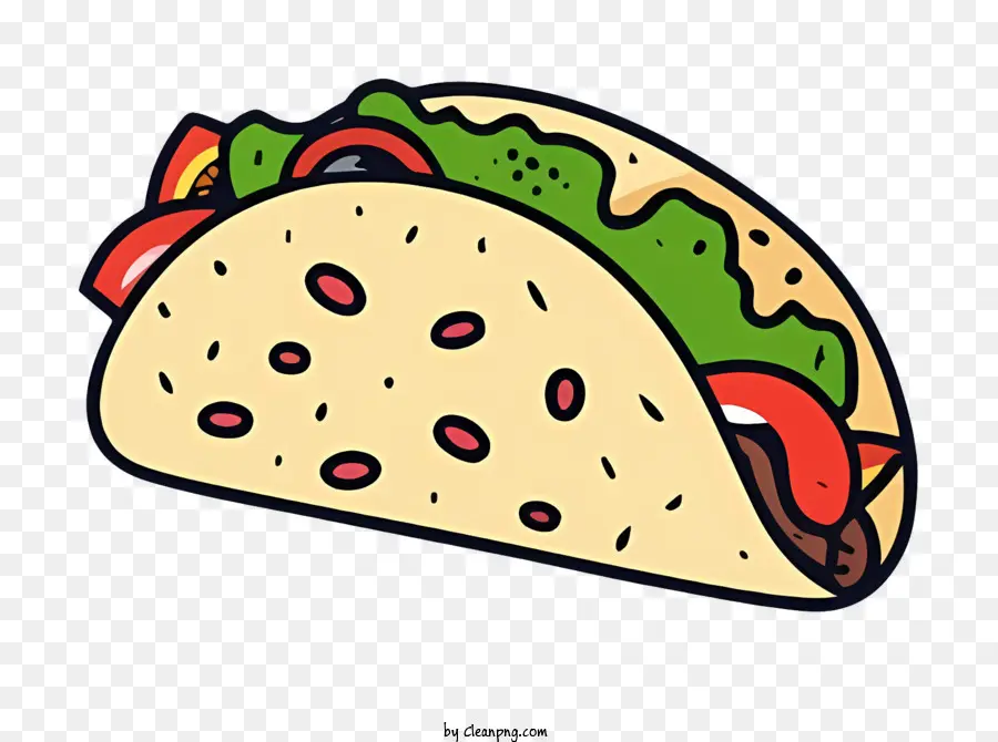 Taco，La Cocina Mexicana PNG