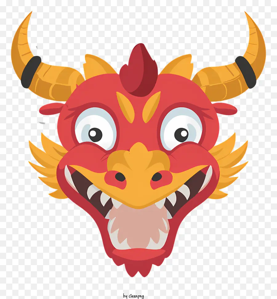 De Dibujos Animados Dragon，Dragón Rojo PNG