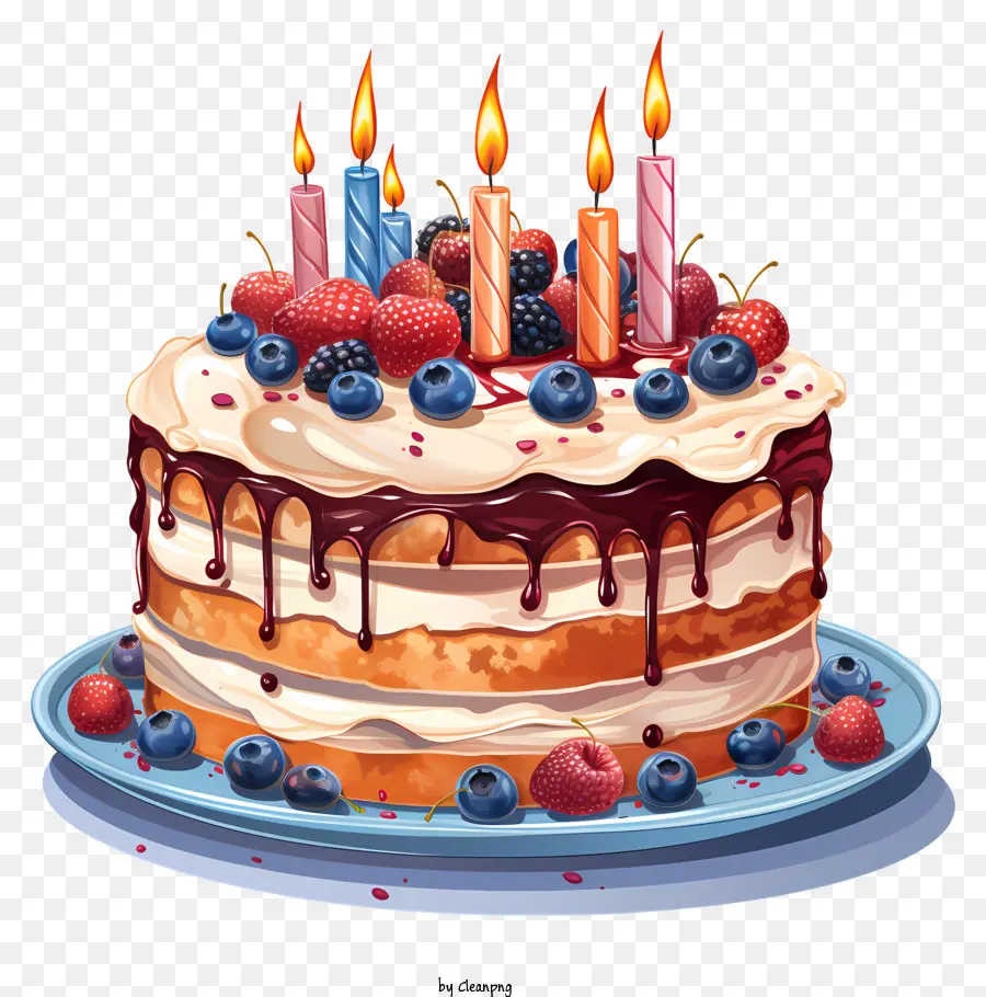 Pastel De Cumpleaños，Pastel PNG