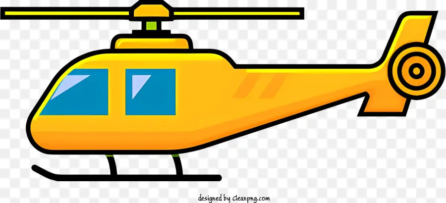 Amarillo Helicóptero，Helicóptero PNG