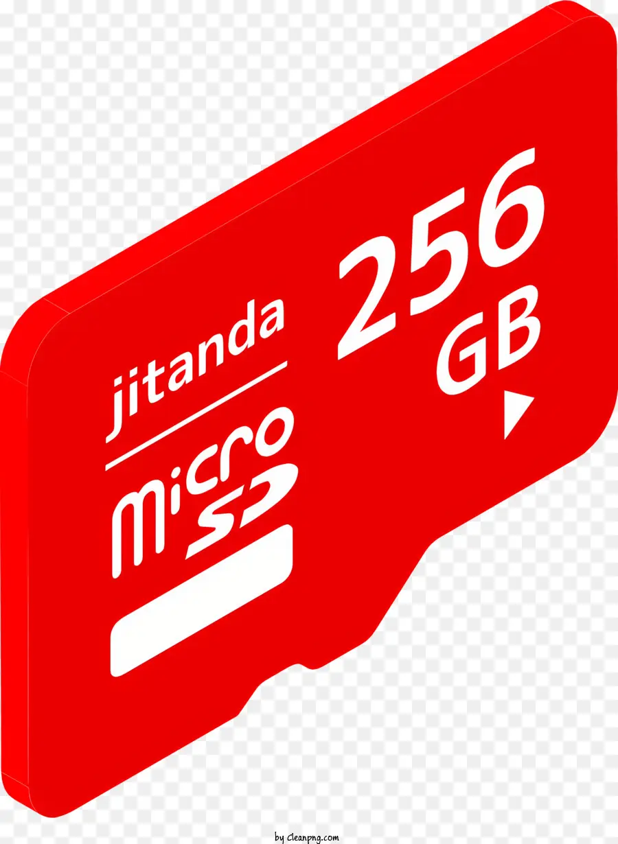 Tarjeta De Microesd Roja，Sony PNG