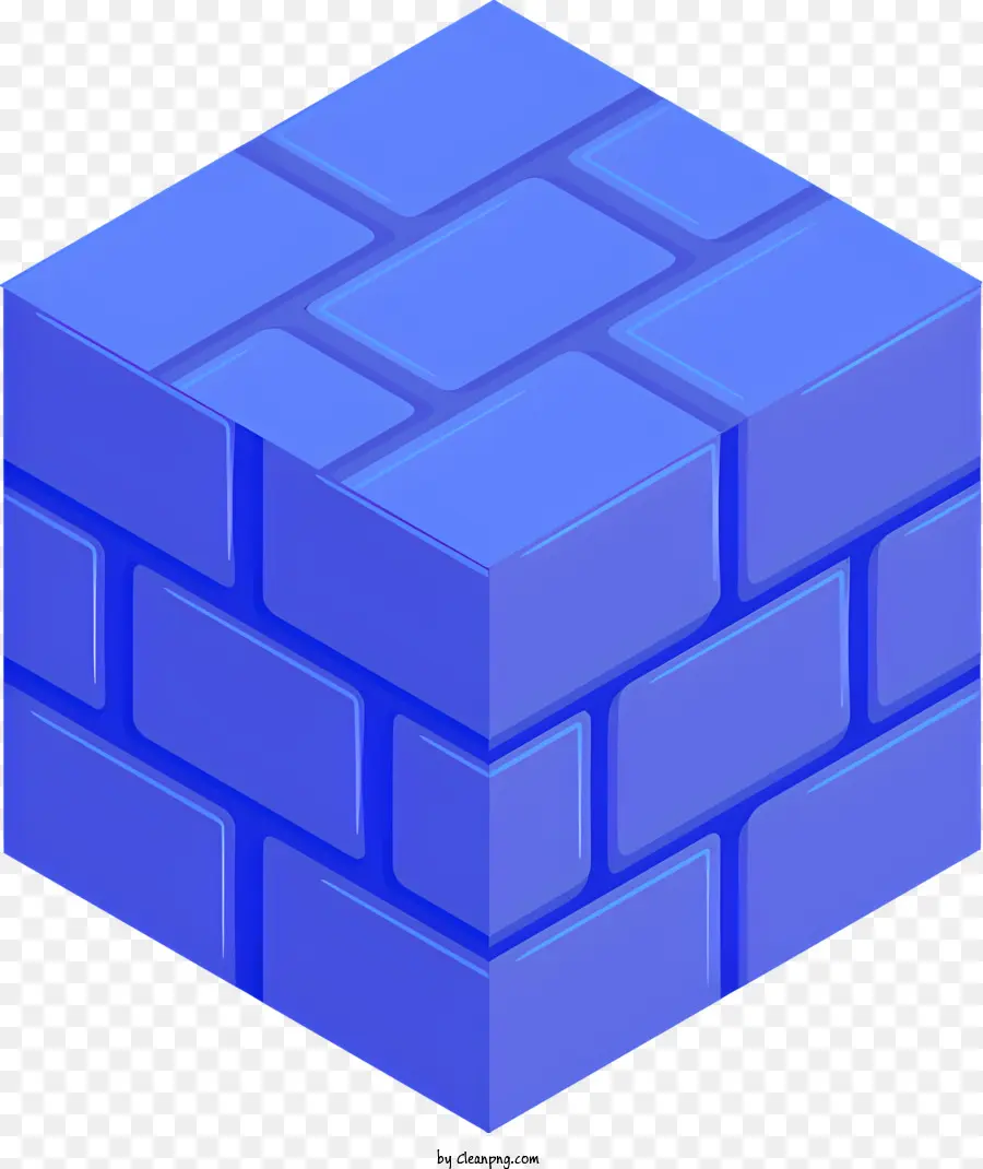 Cubo Azul，Bloques PNG