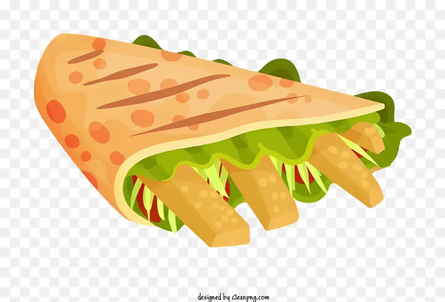 Taco，Plato Mexicano PNG