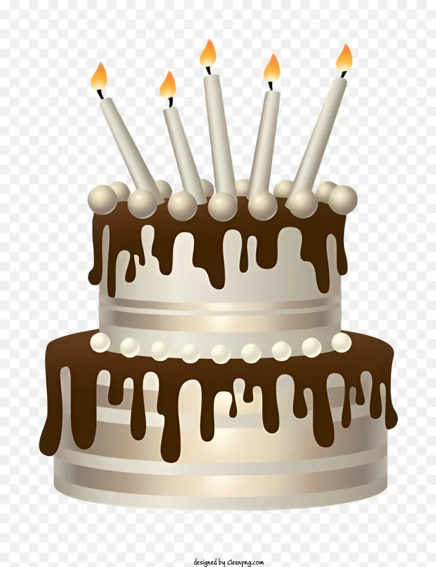 Pastel De Cumpleaños，Pastel De Chocolate PNG