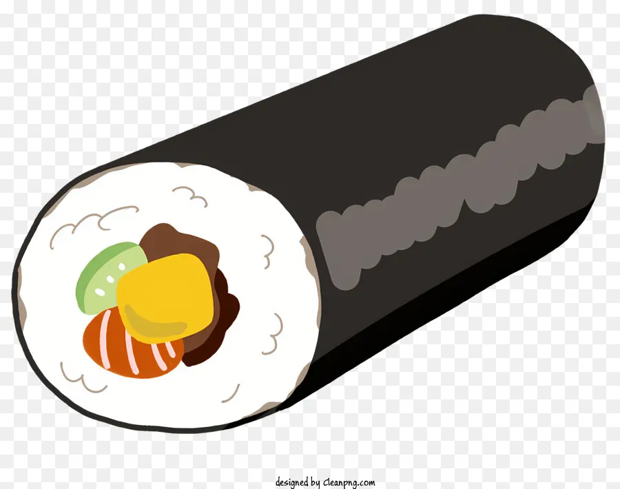 Rollo De Sushi，Arroz De Sushi PNG